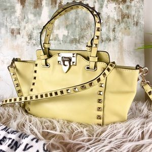 Valentino Garavani Rockstud Trapeze Tote Bag